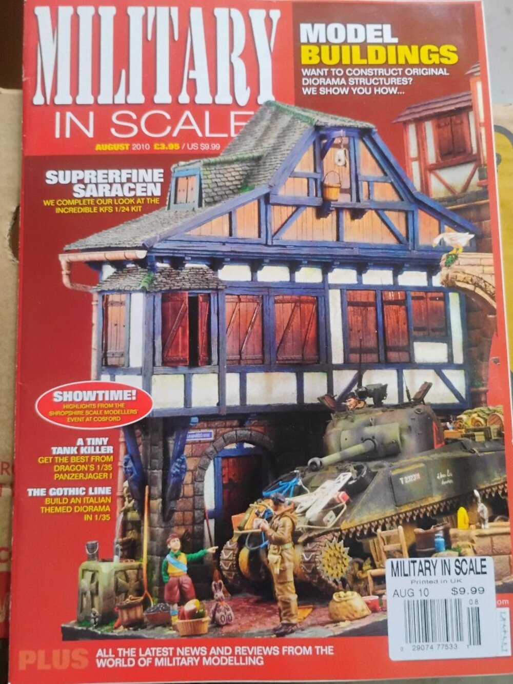 Military In Scale Magazine Figures Diorama Building Painting Realistic Detail